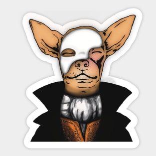 Phantom Chihuahua Sticker